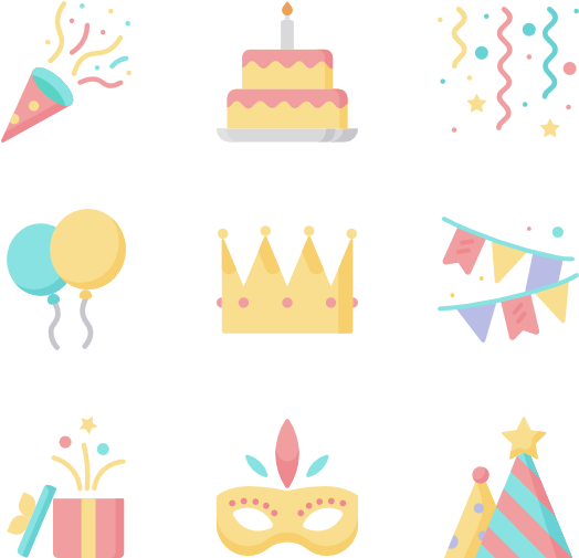 Birthday - Iconos Png Birthday (600x564)