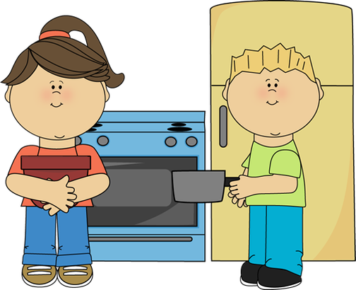 Play Kitchen Clipart Kitchen Center Clip Art Image - Dramatic Play Center Clipart (504x410)