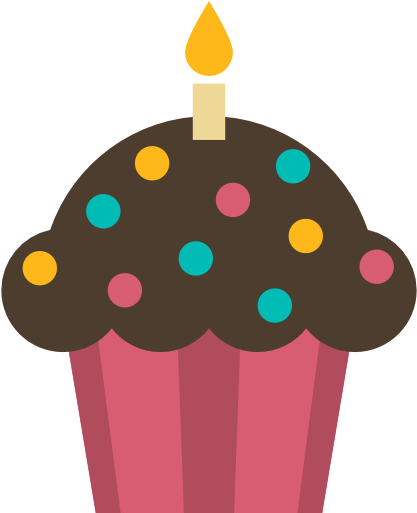 Cupcake Free Icon - Flat Icon Cupcakes (512x512)