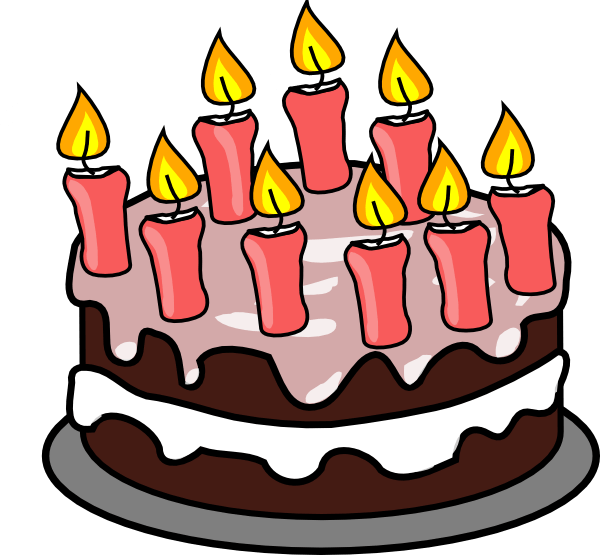 Cake 20clipart Birthday Cakes Clip Art 600 555 - Birthday Cake Clip Art (1024x947)