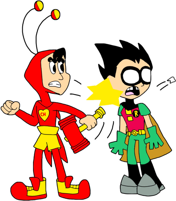 Ttgo Robin By Marcospower1996 - Marcospower1996 Teen Titans Go (855x934)