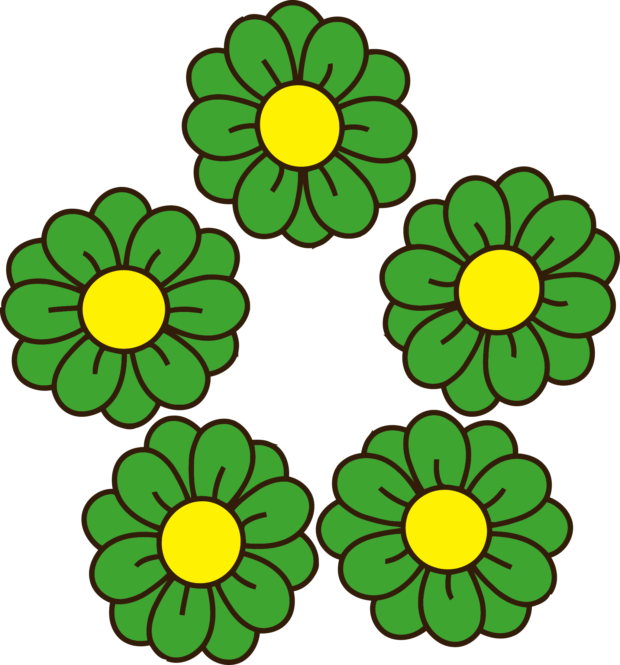 Spring Flowers Clip Art Free Clipart - Early Childhood Education (2052x2202)