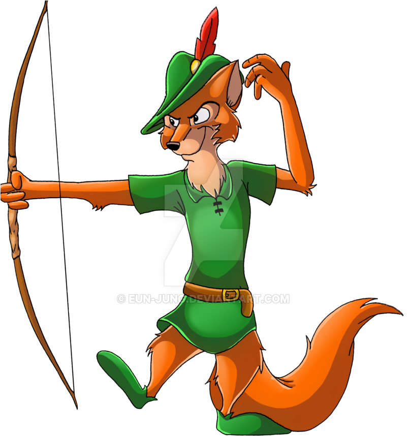 Robin Of Sherwood - Cartoon (800x875)