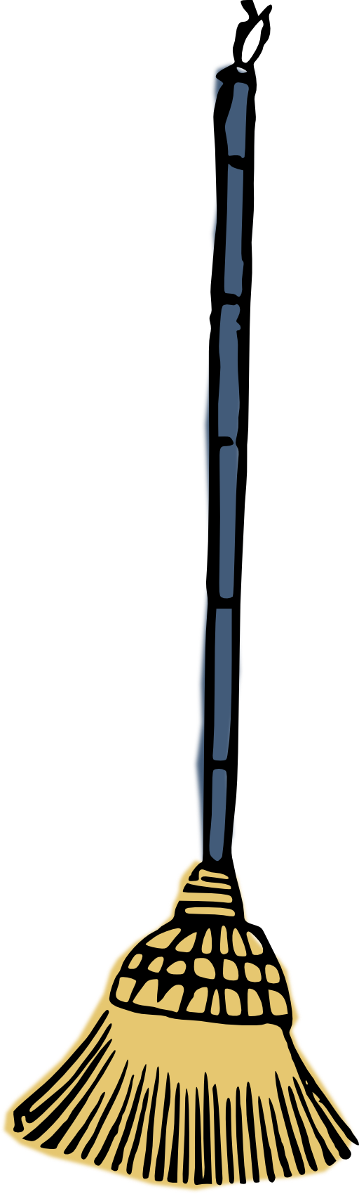 Witch Broom Clipart - Clipart Of A Broom (512x1699)