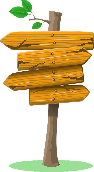 Wooden Sign Clipart 23, - Euclidean Vector (393x720)
