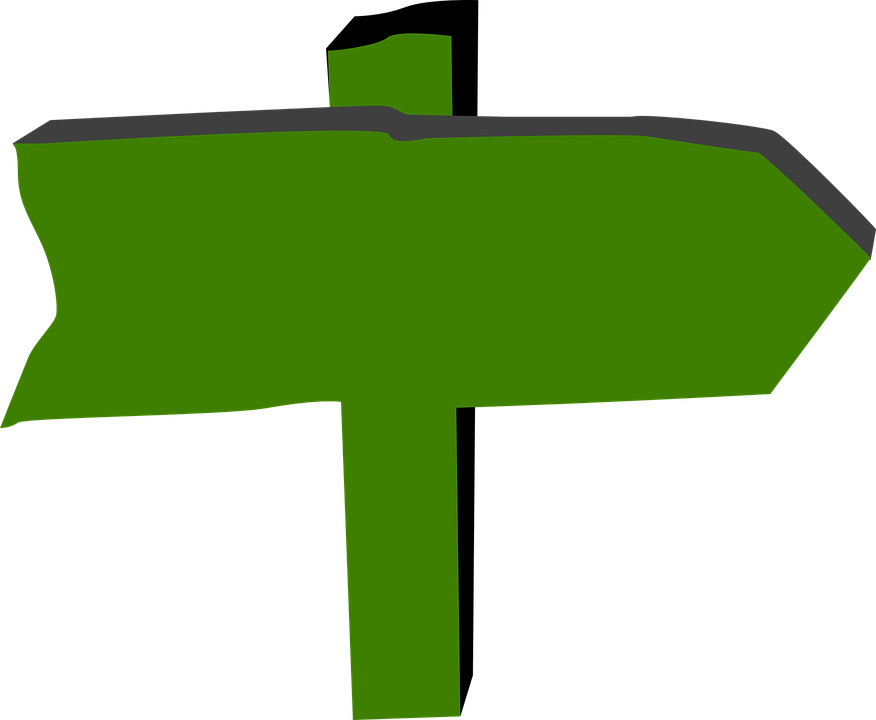 Lamp Post Clipart Sign - Plang Vector (876x720)