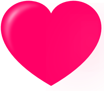 Little Red Heart Png (516x597)