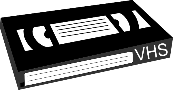 Vhs Tape Clipart - Vhs Tape Clip Art (600x315)