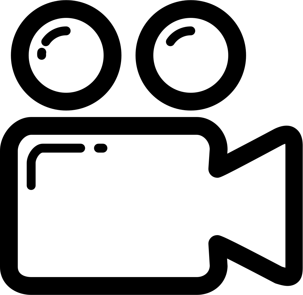 Video Camera Svg Png Icon Free Download - Video Cam Icon Outline Png (981x956)