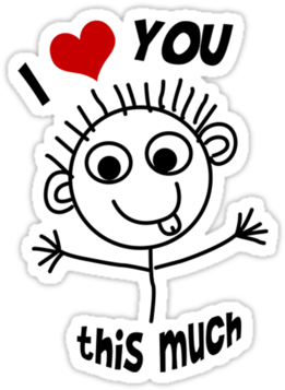 Lawdesign Portfolio I Love You This Muchi Love You - Handmade Love Wish String Friendship Bracelet Red Cord (375x360)