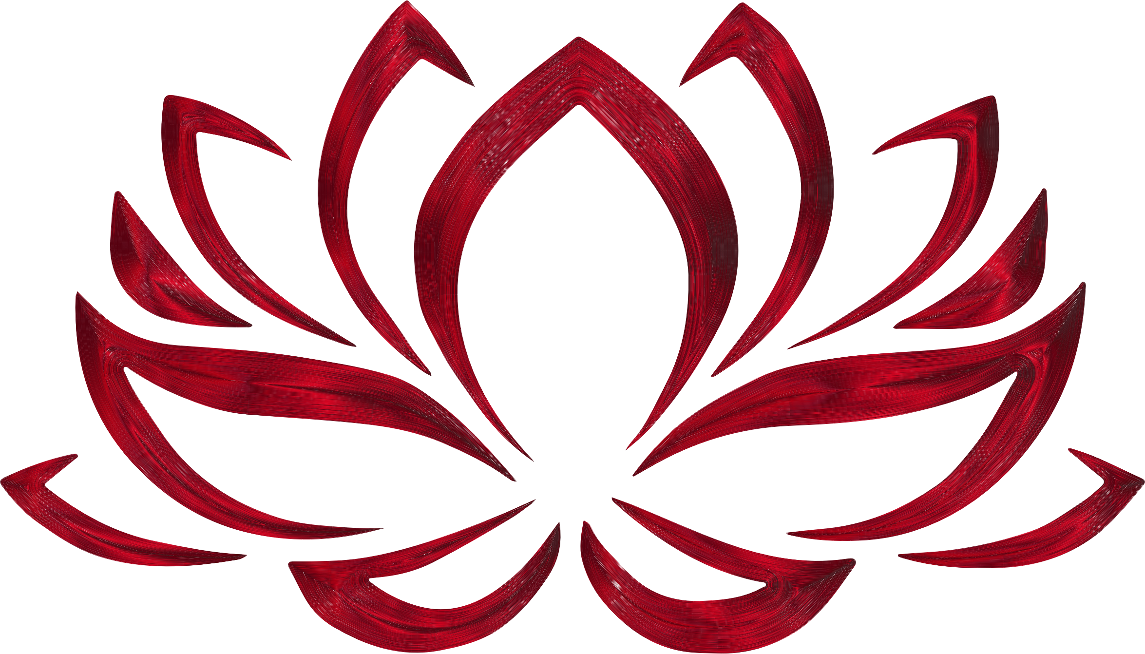 Lotus Flower No Background - Buddhism Lotus Flower Symbol (2350x1342)
