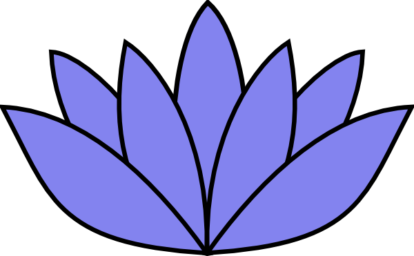 Lotus Flower Cut Out (600x371)