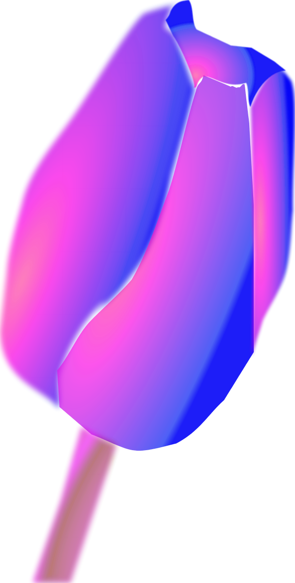 Tulip Flower Clip Art - Clip Art (600x1185)