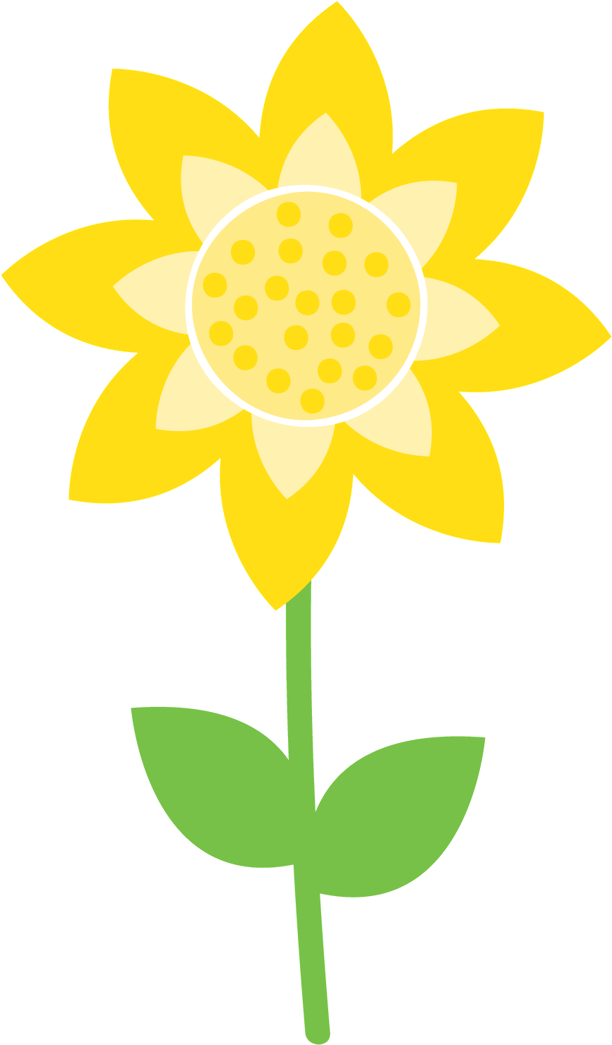 Flores - Clip Art (886x1500)