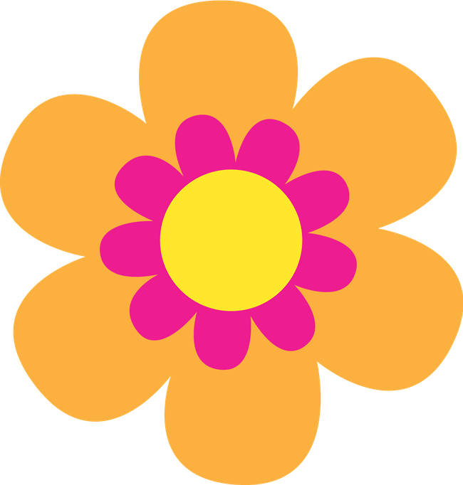 Jardim - Minus - Easter Flower Clipart (650x682)
