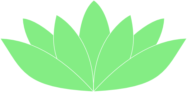 Orange Lotus Flower Picture Clip Art At Clkercom Vector - Clip Art (600x294)