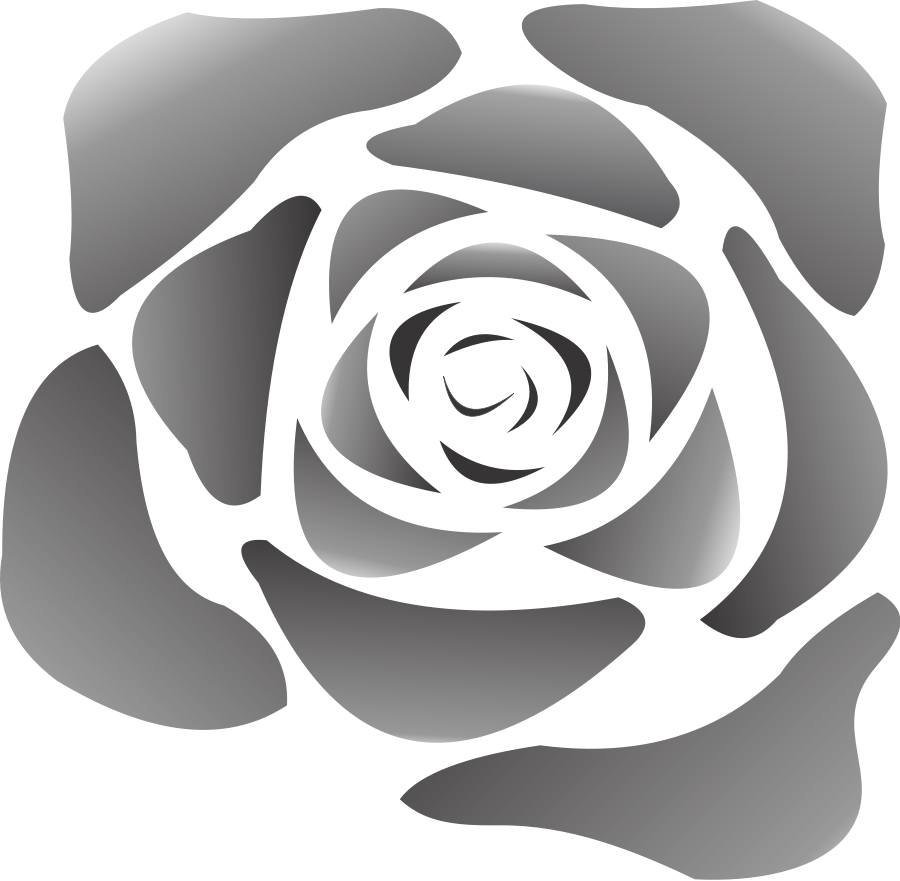 Black Rose - Black Rose Design Png (900x881)