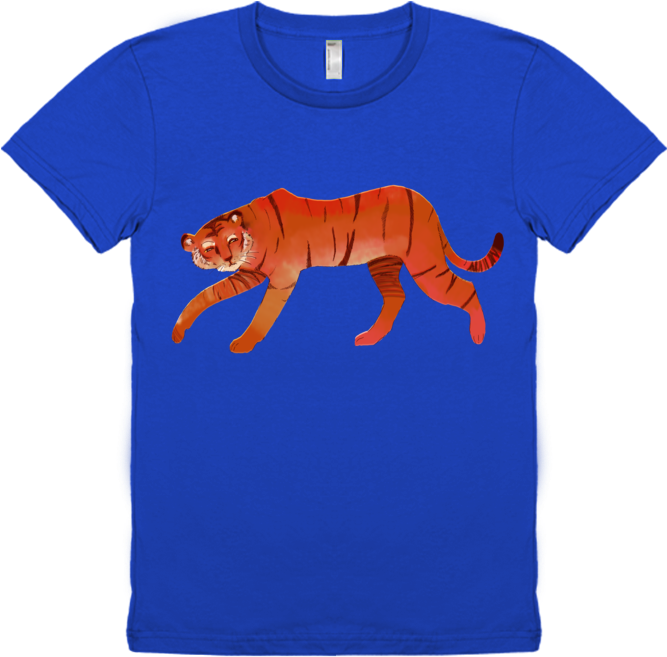 Tiger T-shirt - T-shirt (852x762)