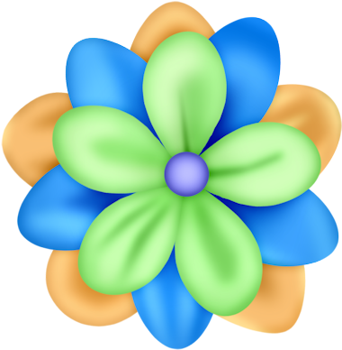 0 57f4a 6e08784c Orig - Scrapbook Black Flower Petals Embelisments Clip Art (443x443)