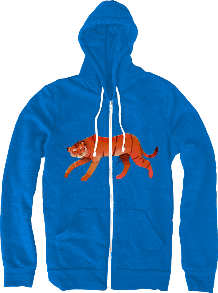 Tiger Hoodie - Hoodie From School 2017 Student X (852x1021)