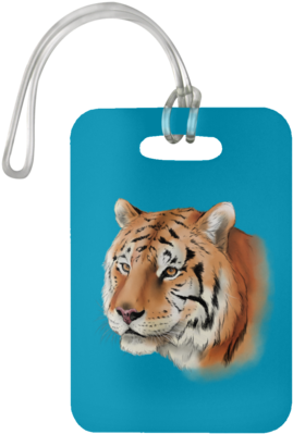 Andy Tiger Color Un5503 Luggage Bag Tag - Bag Tags Png (400x400)