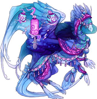 Ice Tiger/ice Seraph/ice Crackle - Illustration (350x350)