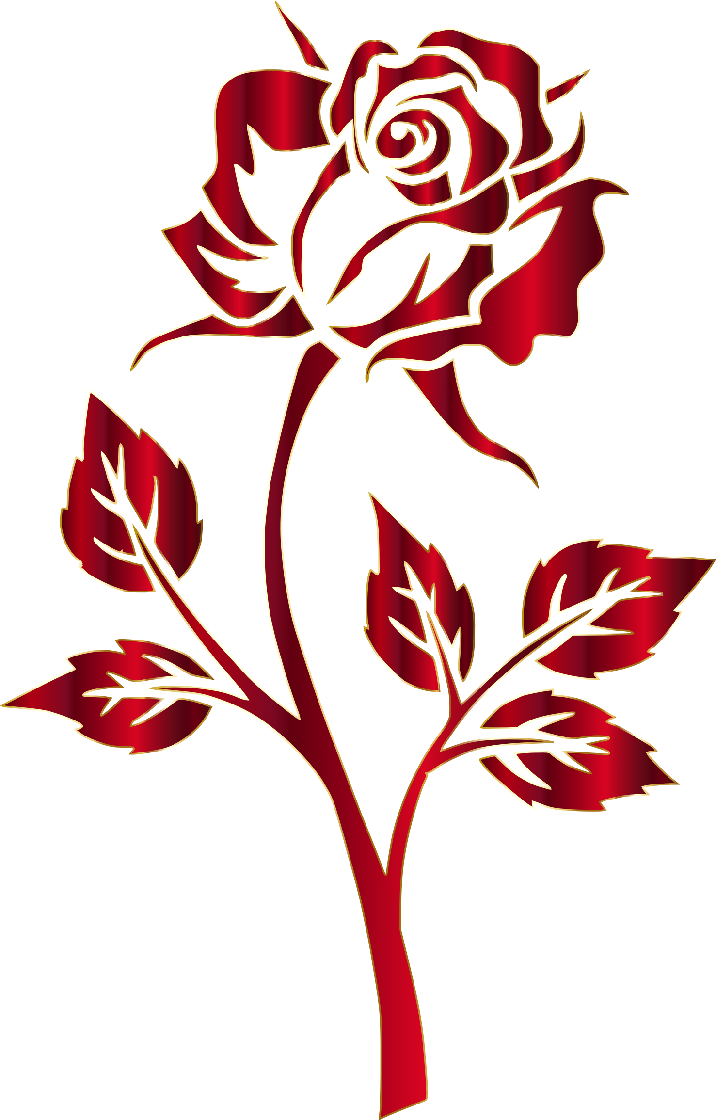 Red Rose Transparent Png Clipart - Rose Images Without Background (1477x2310)