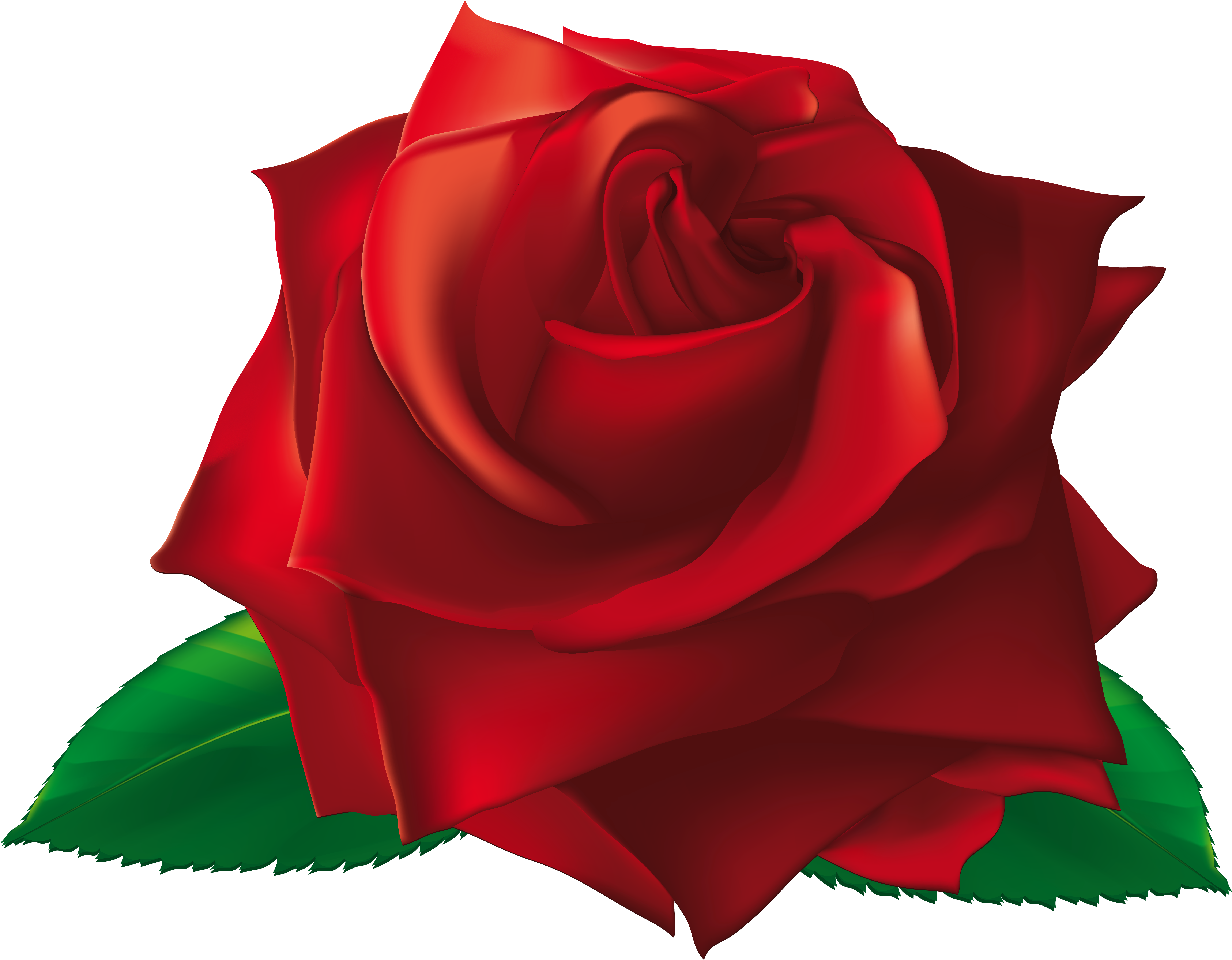 Rose Flower Clip Art - Rose Flower Clip Art (5942x4628)