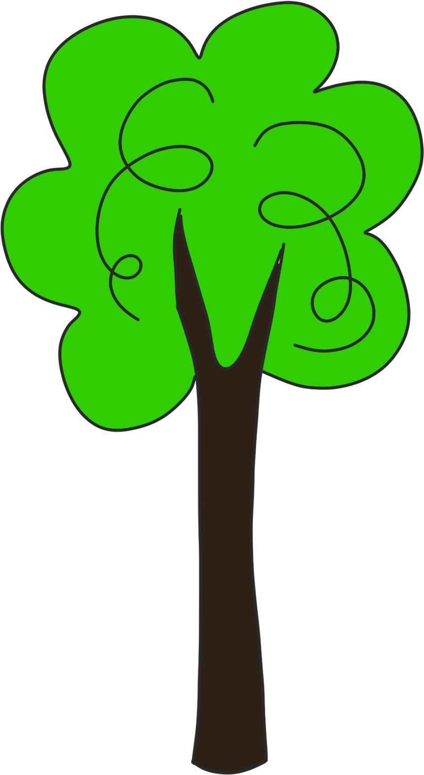Tall Clipart - Tall Tree Clip Art (918x1600)