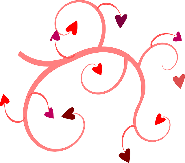 Free Image On Pixabay - Hearts Clip Art (640x564)