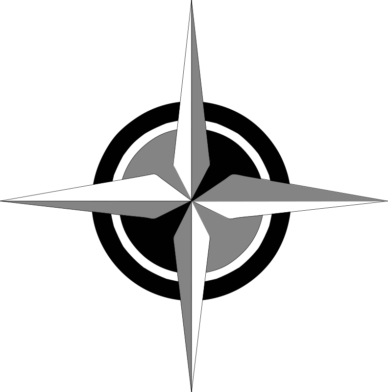 Compass Rose Clip Art Download - Compass Rose (792x800)