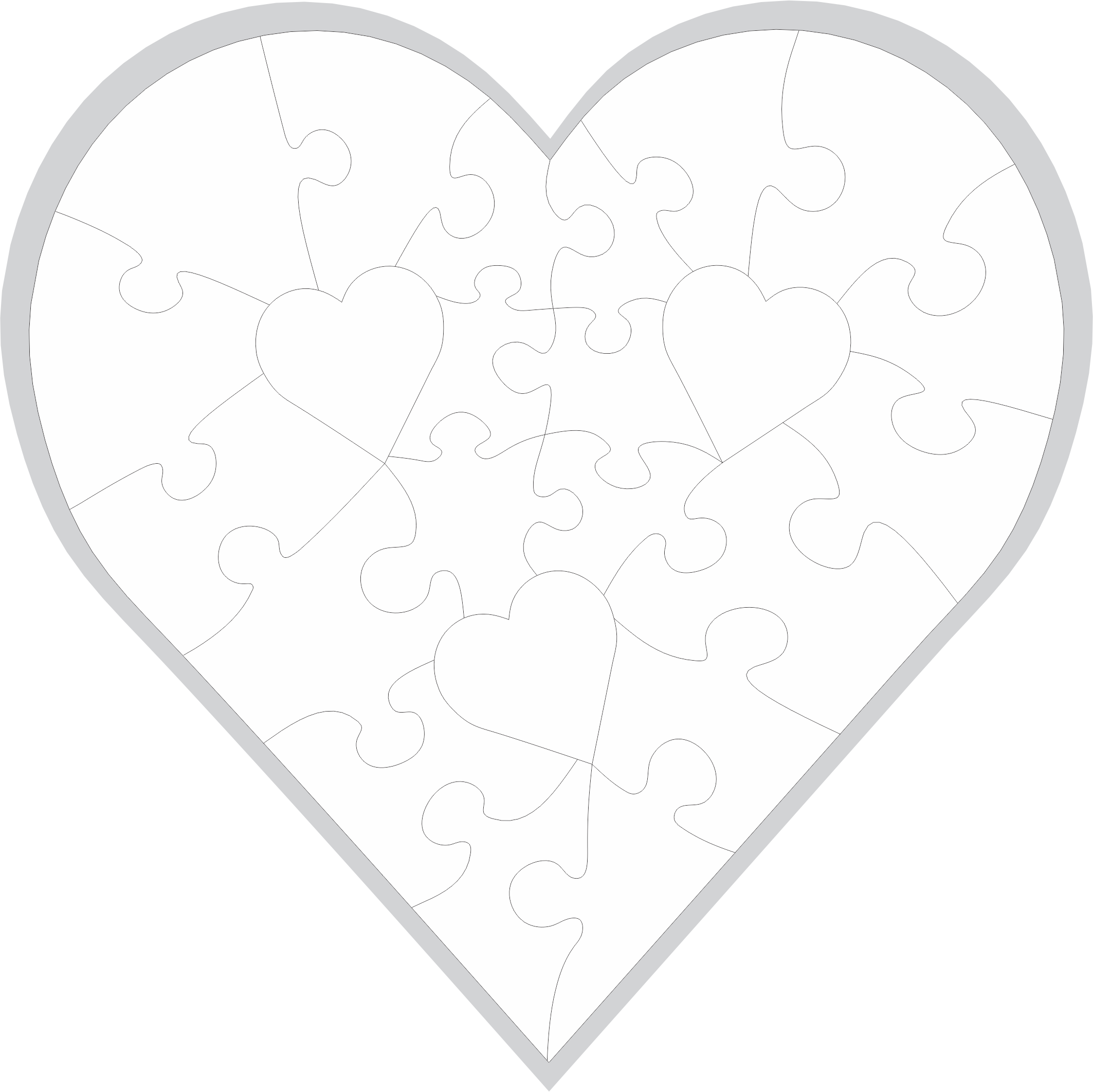 Follow Us On Instagram - Heart Icon Png White (2126x2124)