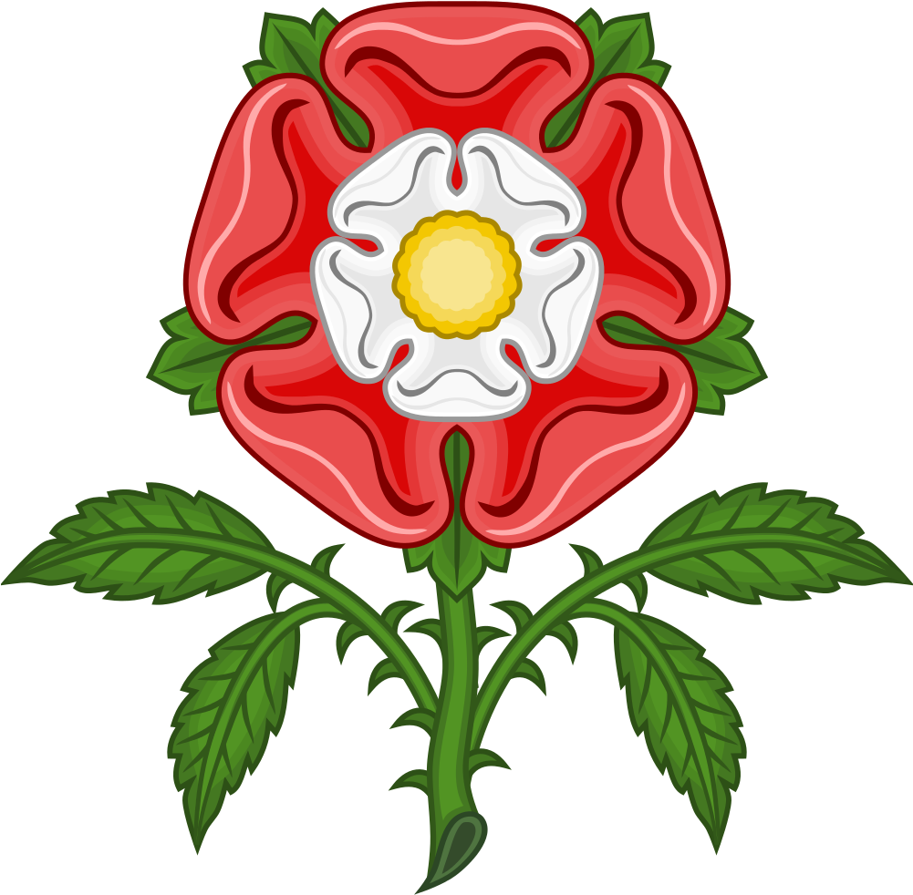 Single Red Rose Clipart - War Of The Roses Pngs (1000x1000)