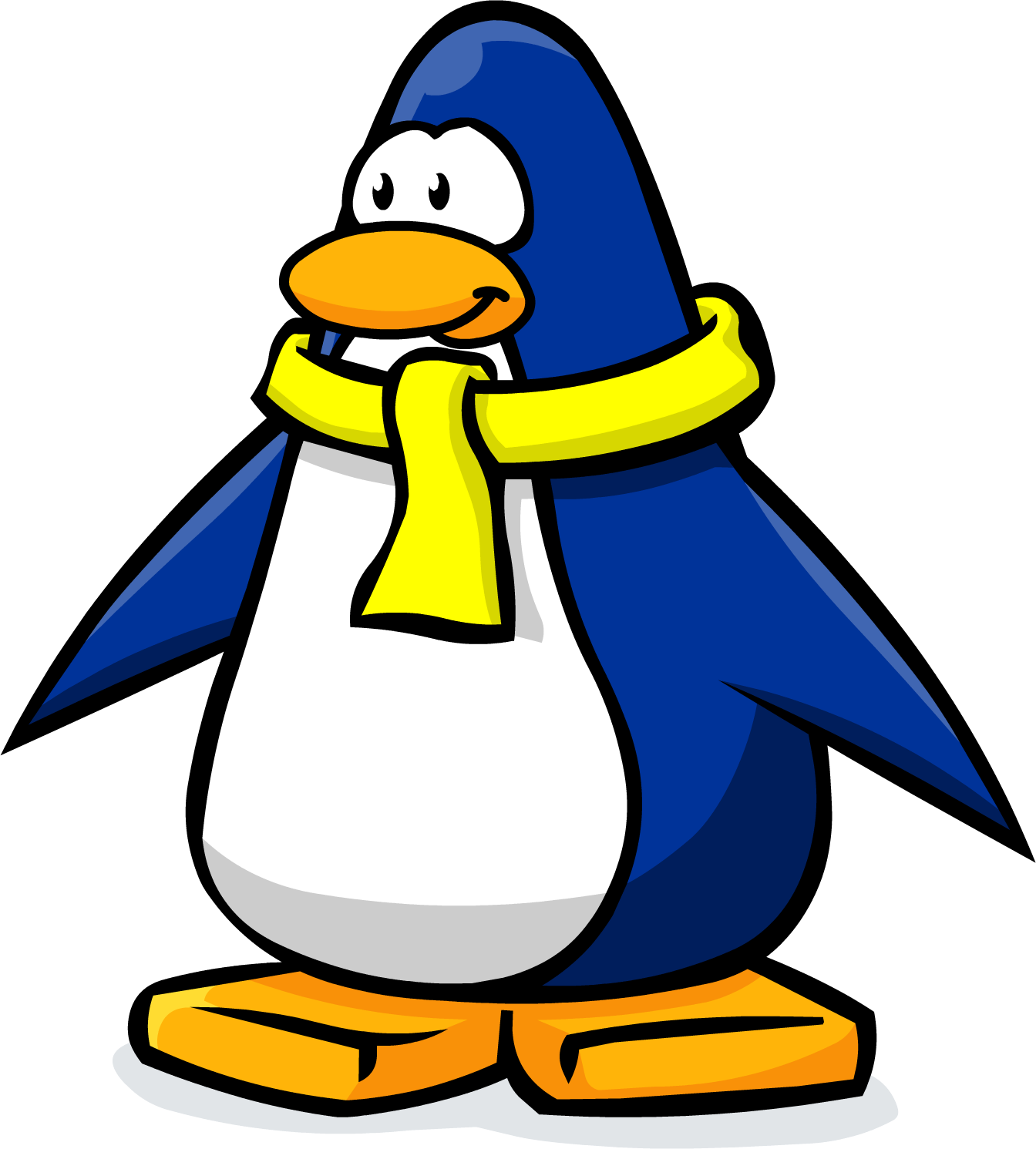 X-treme Penguin - Club Penguin Old Penguin (1344x1491)