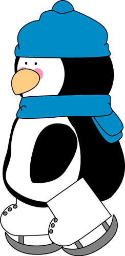Penguin Clipart Snow Ice - Penguin Clip Art (244x500)