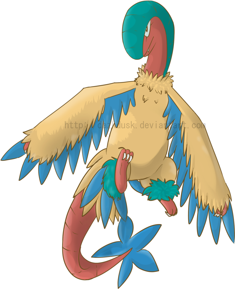 Pokemon Archeops Images - Illustration (900x1057)