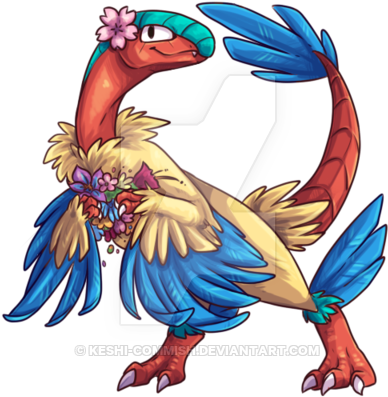 Archeops By Keshi-commish - Archeops Anthro (400x400)