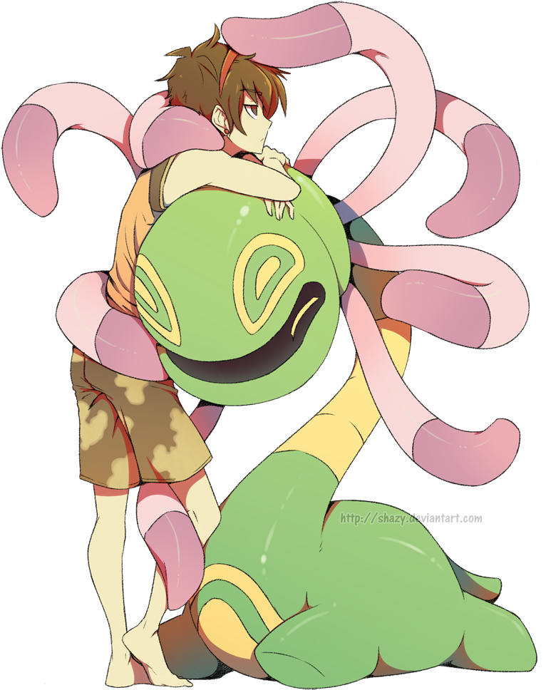 • Pokemon Anime Oc Penelope Bayleef Maynard Rusty Archeops - Anime Oc (800x1012)