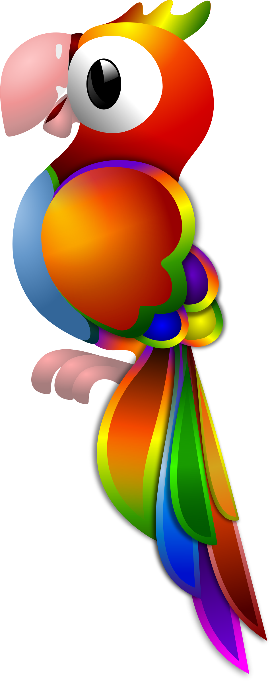 Parrot Remix By @merlin2525, My Remix Of Kmo's Parrot - Poem On Parrot In English (949x2390)