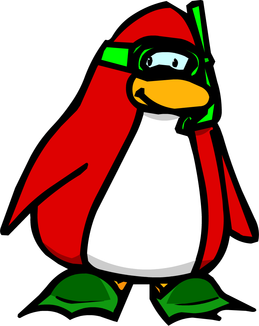Club Penguin Wiki - Snorkel Club Penguin (864x1086)