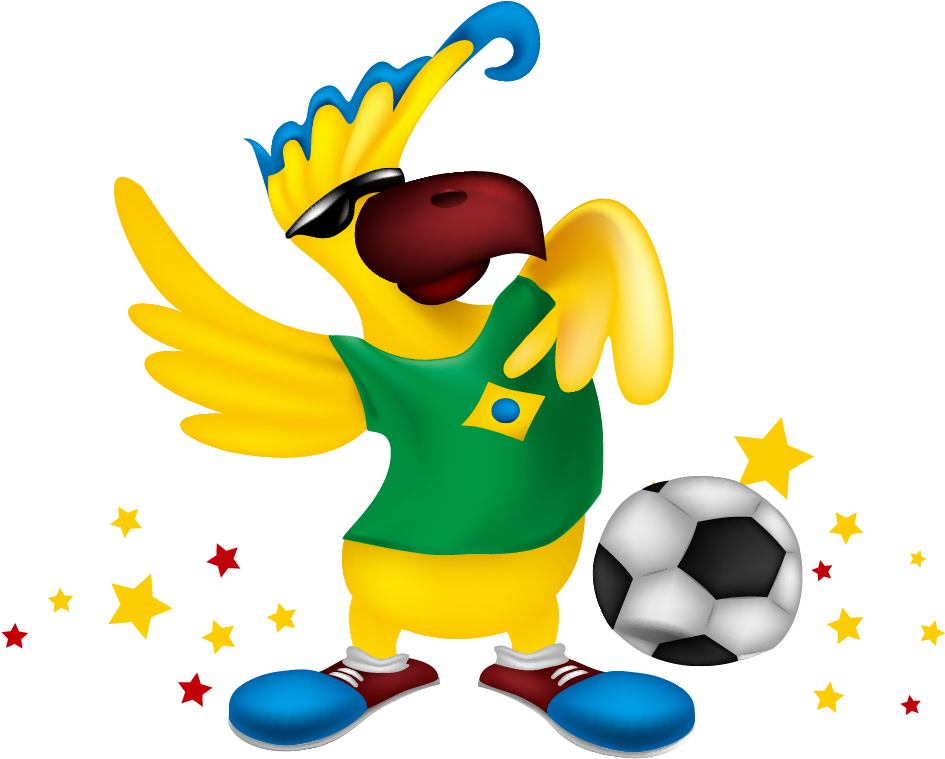 2014 Fifa World Cup Brazil Parrot Clip Art - Parrot (1585x1149)
