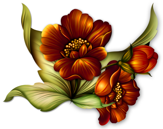 Paint Flowers, Clipart Images, Beautiful Flowers, Clip - Clip Art (650x516)