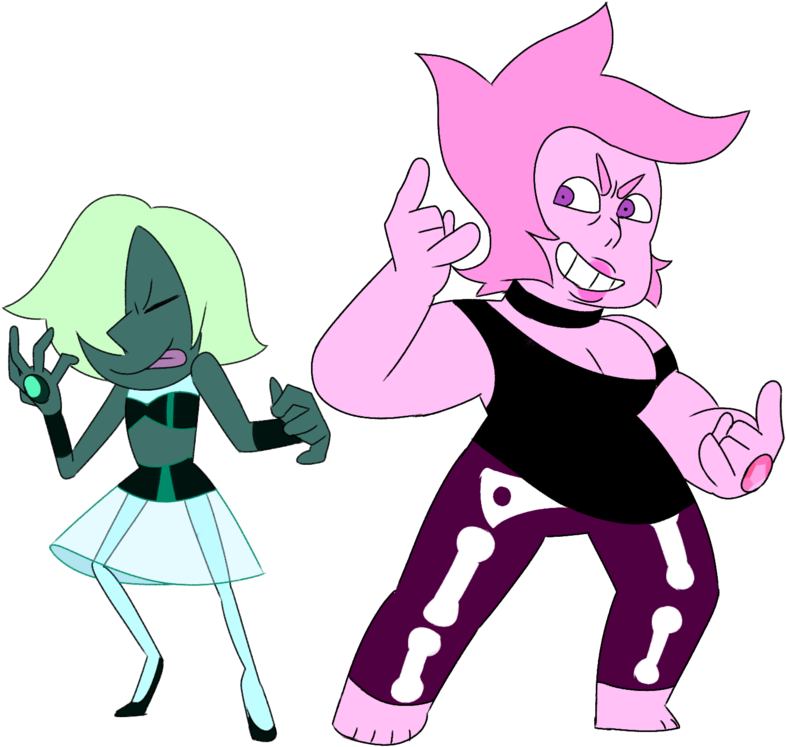 Black Pearl And Rose Quartz By Gaartes - Rose Quartz (800x800)