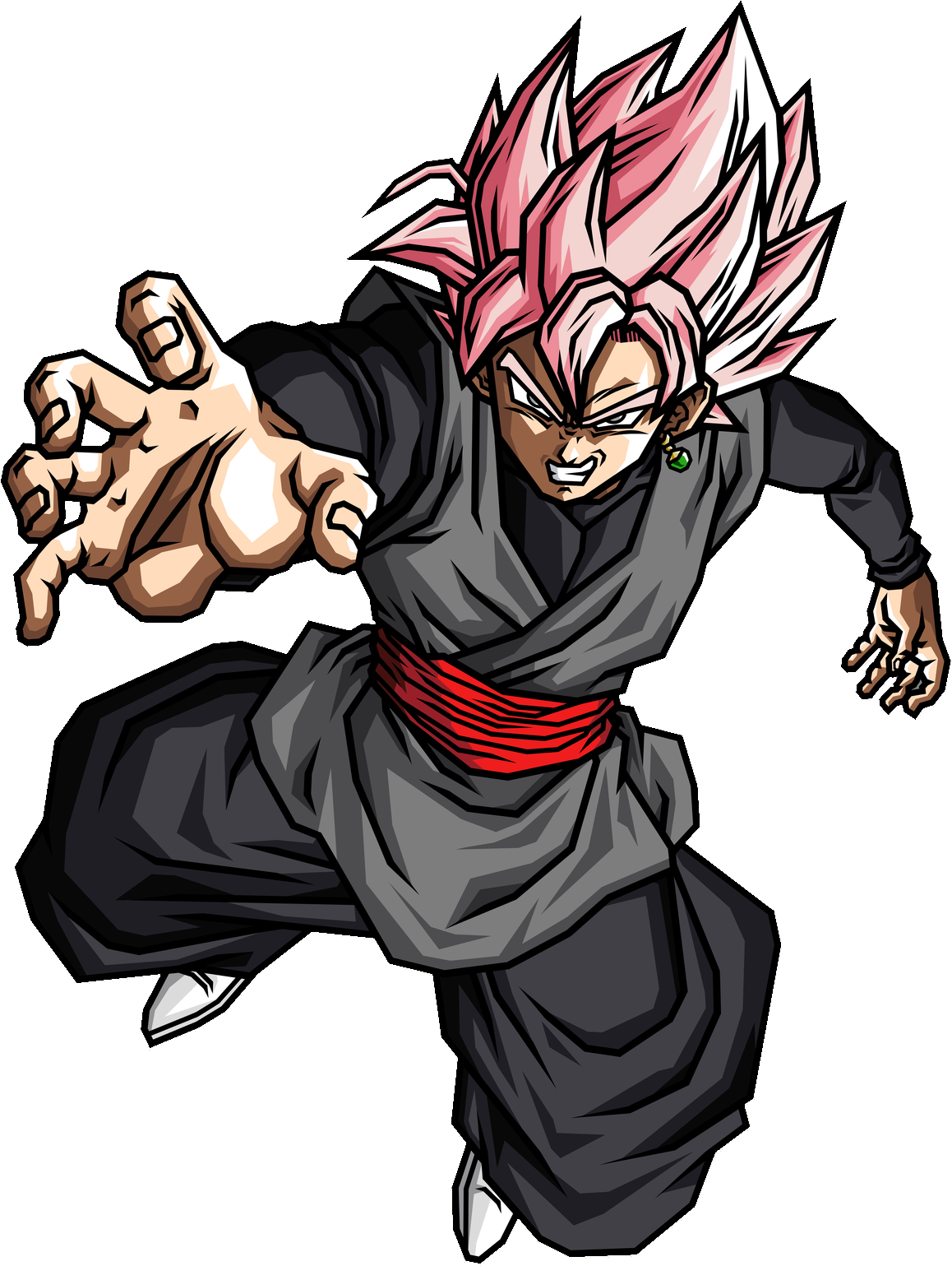 Black Rose - Render Dragon Ball Super Guku Black (1184x1564)