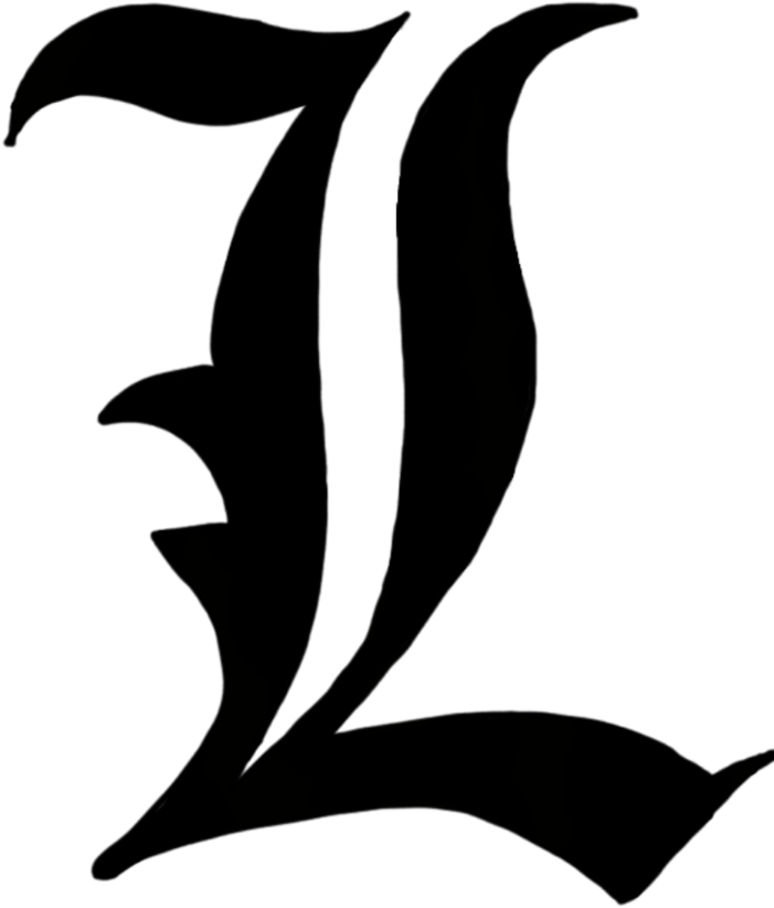 L By Bloody Black Rose666 - Death Note (707x1131)