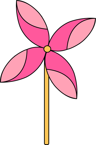 Spring Pinwheel - Pinwheel Clipart (365x550)