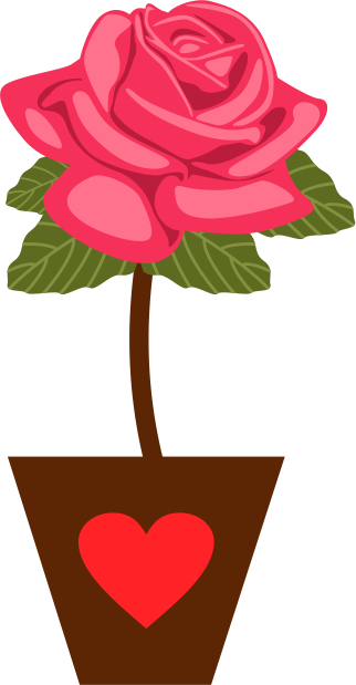 Rosa Rosen-blumen-blumenhochzeit/party Papierserviette (322x619)