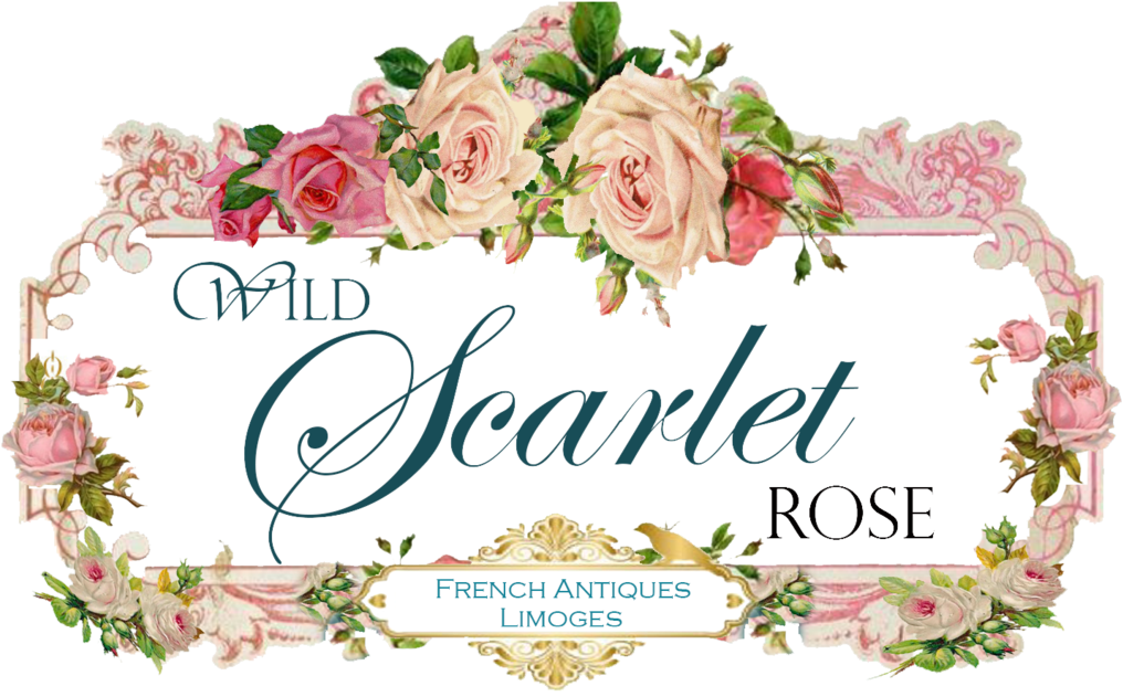 Wild Scarlet Rose Buy Antique Porcelain Limoges Hand - #26 Hello There Handsome-cotton Linen Square Letter (1024x694)