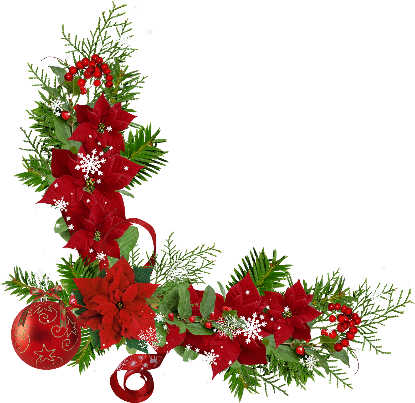 Bordures,coins,tubes - Decoration Flowers Png (1578x1600)