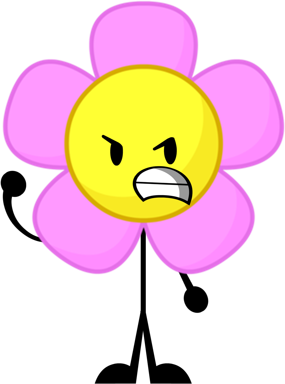 Flower - Battle For Dream Island Flower (1025x1300)